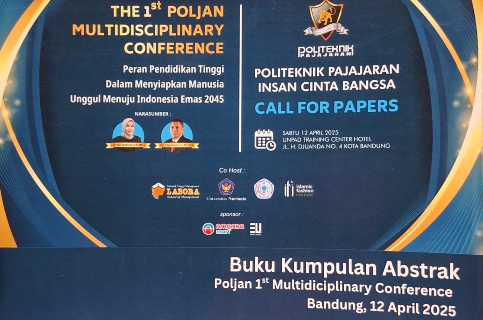 Buku Kumpulan Abstrak  Poljan 1st Multidiciplinary Conference