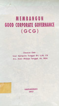 Membangun Good Corporate Governance (GCG)