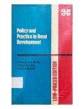 Policy And Practice In Rural Development