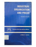 Industrial Organization And Prices