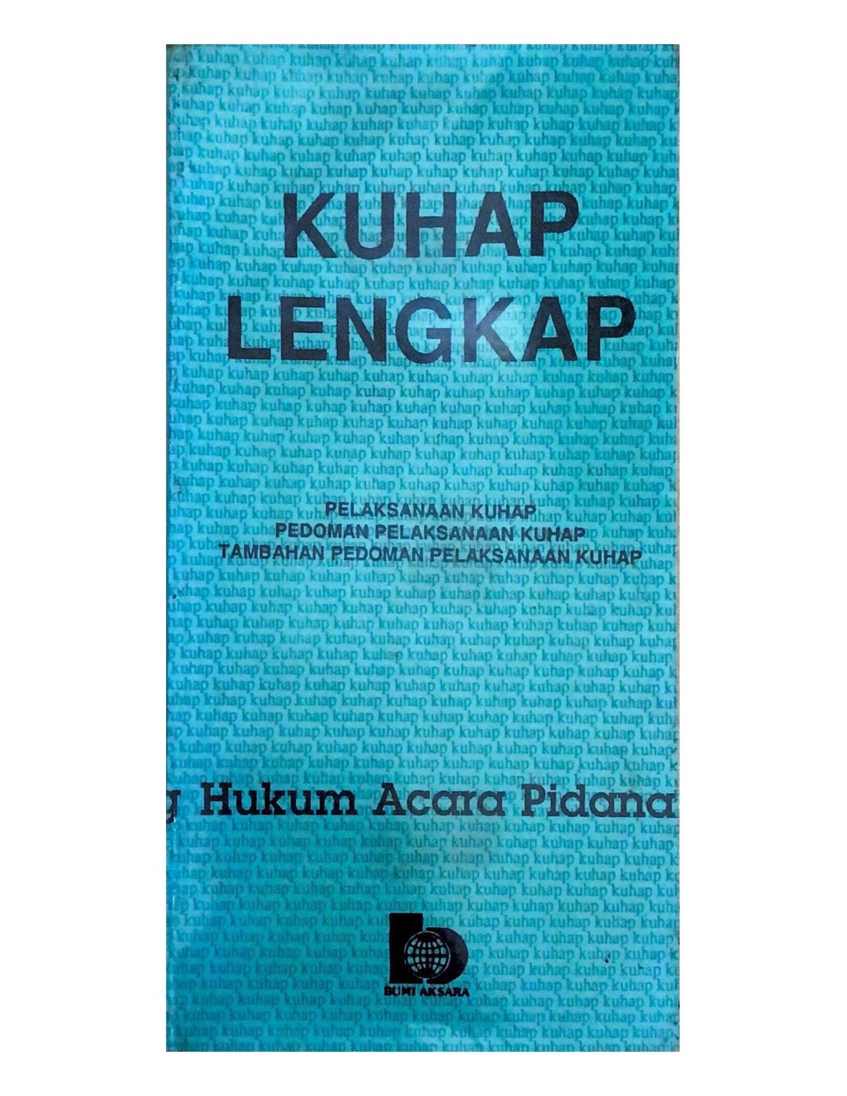 KUHAP LENGKAP